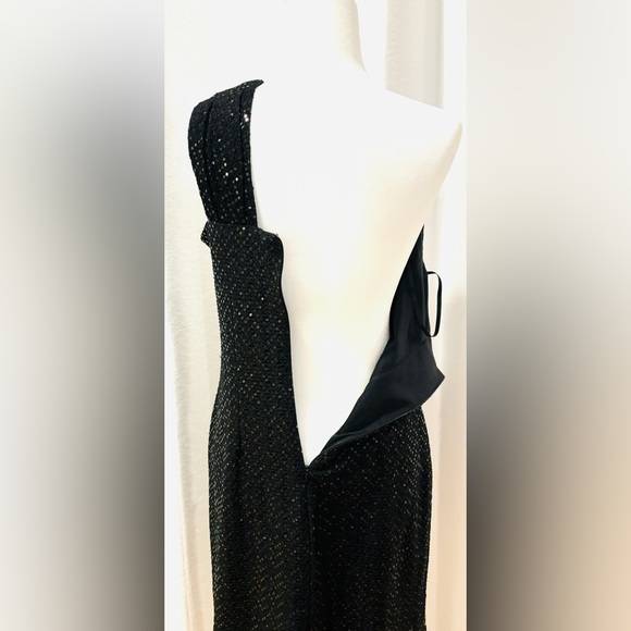 Dazzling Jackie Jon Single Strap Sequined Dress - Picture 8 of 10